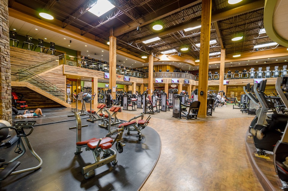 Downstairs view of Gym Training Area